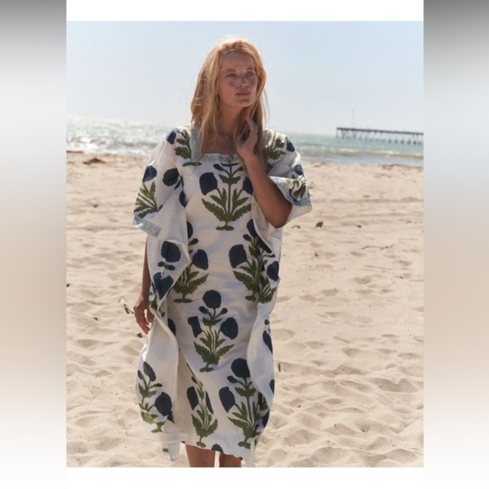 Indigo by Boutin The Poppy Kaftan size S